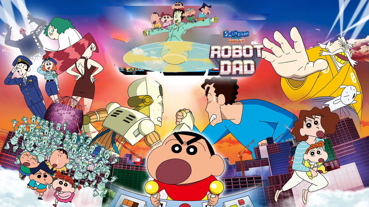 Shin Chan Movie Robot Dad The Movie Hindi – Tamil – Telugu Download